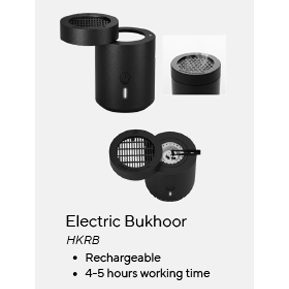 Rechargeable Electric Bukhoor Burner – Portable USB Incense Burner